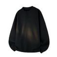 thumbnail image 1 of Ceisia Men's Oversize Waffle-Knit Henley-Neck Long-Sleeve Top Multi-Solid for Summer Gift, 1 of 4