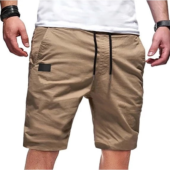 Ceisia Men's Pocket Cargo Shorts Casual Multi-Pocket Lightweight Summer Work Pants Gifts for Father Multicolor 2X