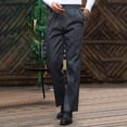 thumbnail image 1 of Ceisia Men's Relaxed Straight Retro Gift Striped Cotton Dress Pants Soft Structured Thin Striped Multi-Color, 1 of 7