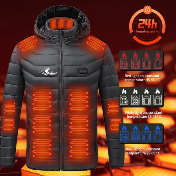 Ceisia Men's Solid Color Sleeveless Hooded Jacket Warm Casual Gift Outerwear for Layered Wear