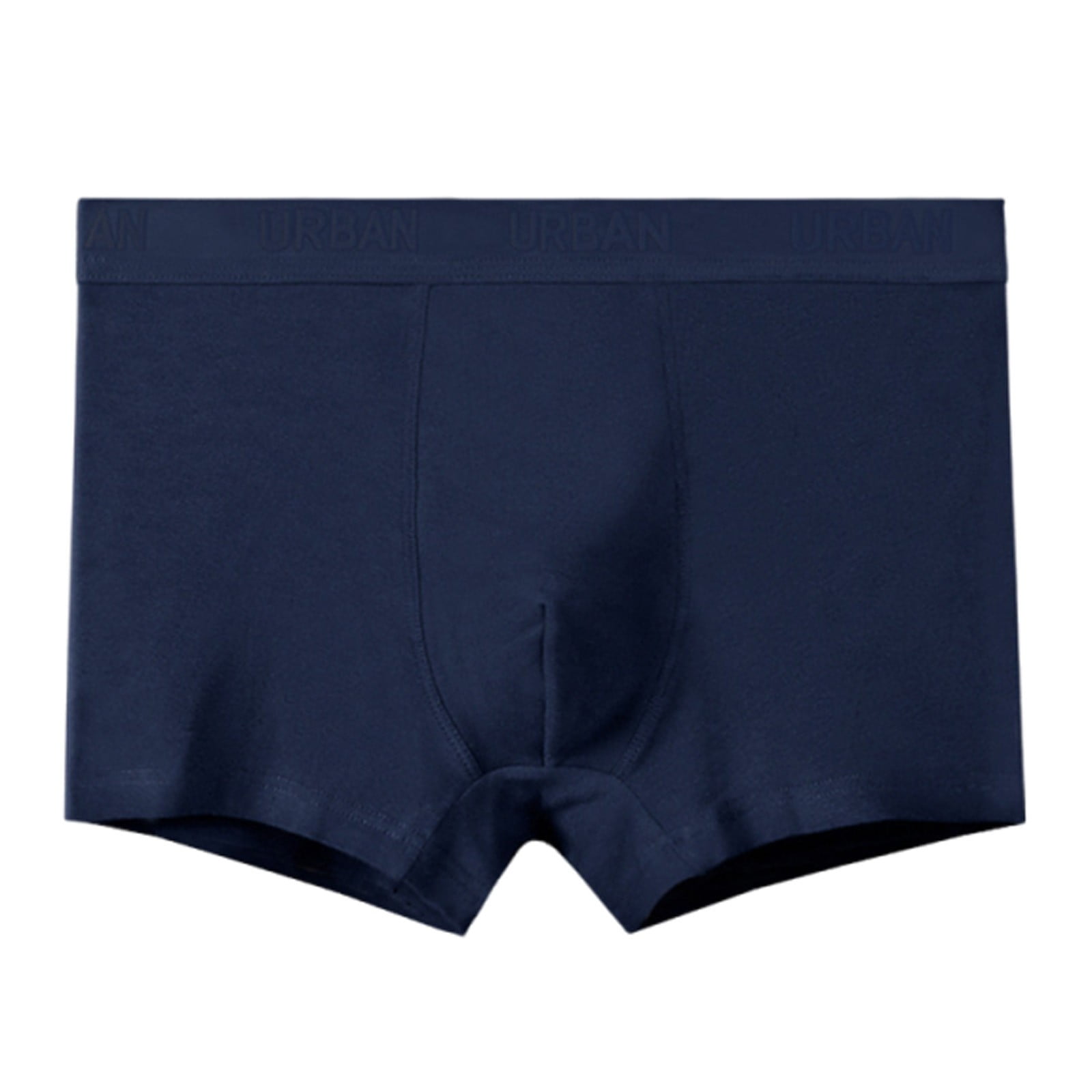 Mid Rise Boxers Ceisia Men's Solid Cotton Stretch Mid-Rise Boxer Briefs for Comfort ...