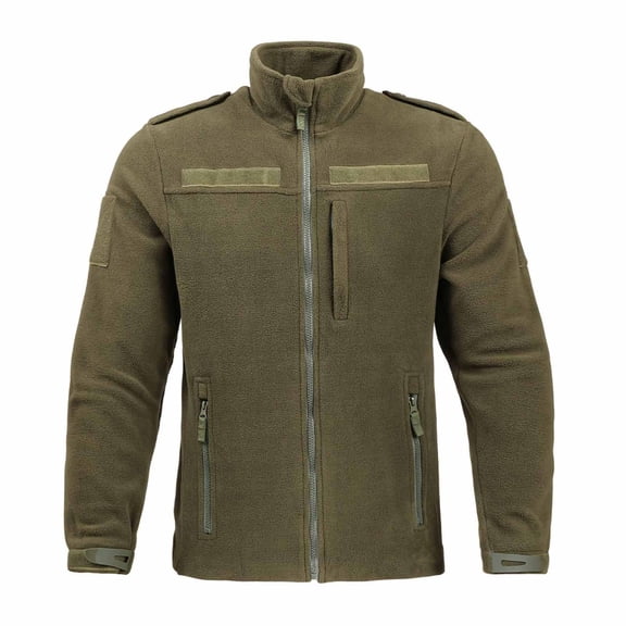 Ceisia Men's Thickened Warm Jacket Winter Casual Outerwear Long Gift Sleeve Zip Up Coat with Pockets