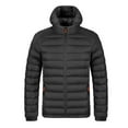 thumbnail image 1 of Ceisia Men's Winter Warm Stand Collar Zipper Cardigan with Pockets Windproof Water Gift Repellent Lightweight Puffer Jacket, 1 of 3