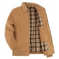 thumbnail image 1 of Ceisia Men's casual solid color zipper coat long sleeve outerwear Gift, 1 of 9