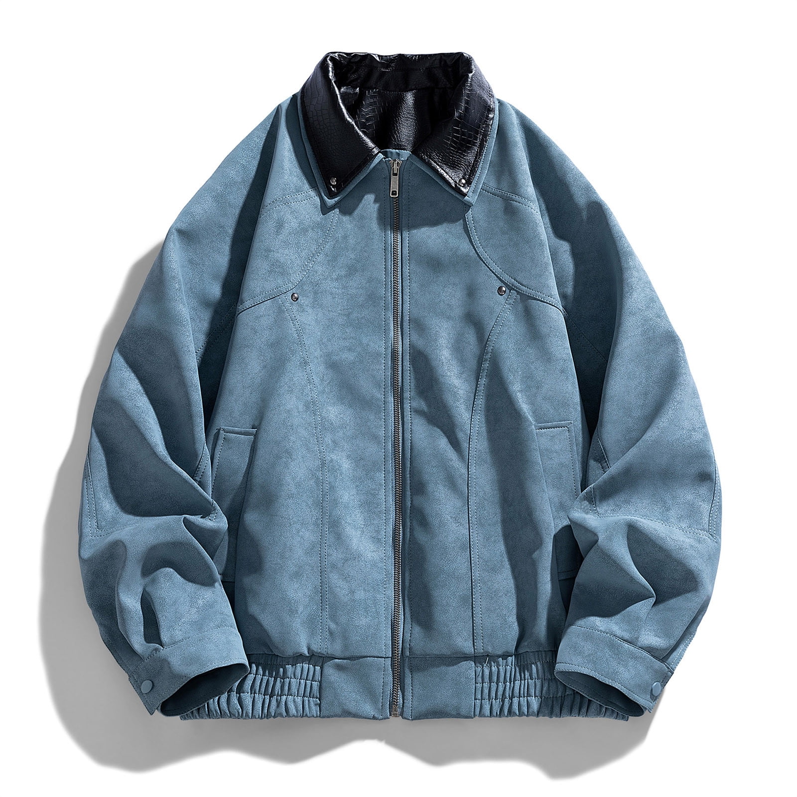Fashion Casual Solid Color Long Coat Jacket