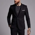 thumbnail image 1 of Ceisia Stretchy Wrinkle-Resistant Men's Slim Fit Casual Solid Color Blazer Gift, 1 of 3