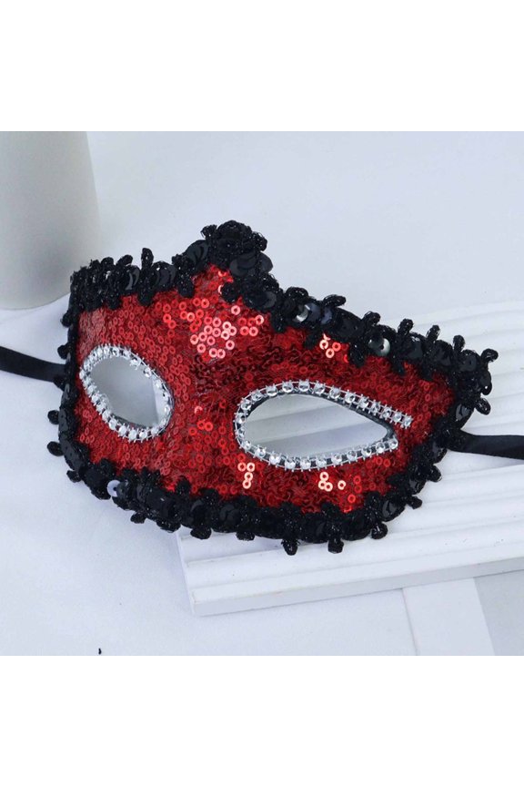Unisex Sequin Masquerade Mask For Carnival Party Gift