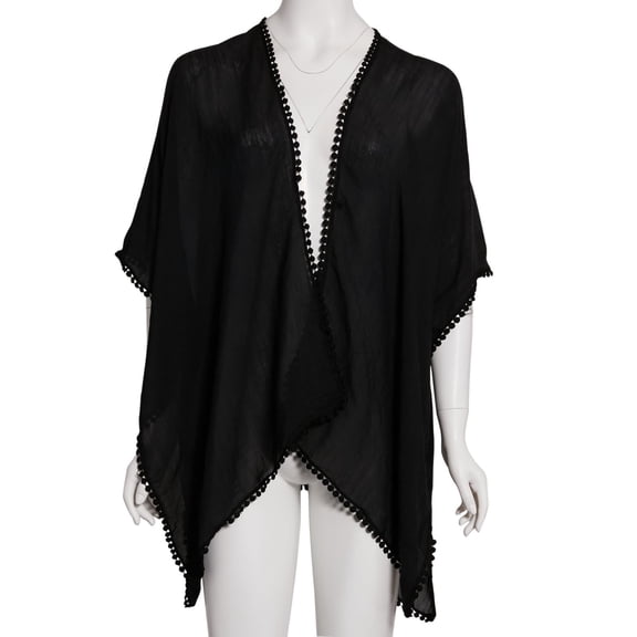 Cejon Womens Lace Insert Topper, Black, One Size