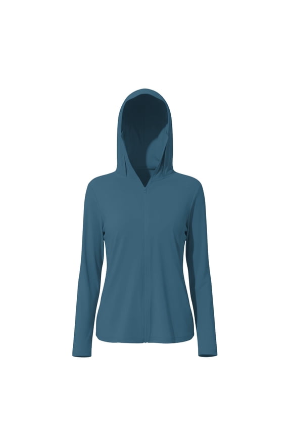 Jackets for Women Lightweight UPF 50+ Sun Protection Hooded Jacket with Face Cover,Sizes S-3XL