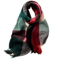 thumbnail image 1 of Cekizud Scarves for Women Printed Chiffon Scarf Lightweight Beach Sun Protection Shoulder Wrap, 1 of 3