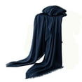 thumbnail image 1 of Cekizud Shawl Wraps for Women Solid Color Cozy Scarf Light Outer Cover for Spring Fall, 1 of 3