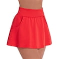 thumbnail image 1 of Cekizud Skorts for Women High Waist Yoga Skirt with Pockets Athletic Workout,Sizes XS-XL, 1 of 4