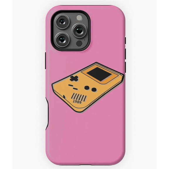 Cel Shaded Gameboy Retro Console M2381 Phone Case for iPhone 17 16 15 14 13 12 11 Pro Max
