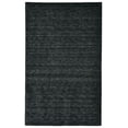 thumbnail image 1 of Celano Hand Woven Marled Wool Rug, Black/Dark Gray, 5ft x 8ft Area Rug, 1 of 6