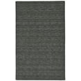 thumbnail image 1 of Celano Hand Woven Marled Wool Rug, Charcoal Gray, 3ft-6in x 5ft-6in Accent Rug, 1 of 6