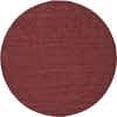 thumbnail image 1 of Celano Hand Woven Marled Wool Rug, Deep/Bright Red, 8ft x 8ft Round, 1 of 2