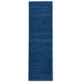 thumbnail image 1 of Celano Hand Woven Marled Wool Rug, Midnight Navy Blue, 2ft - 6in x 8ft, Runner, 1 of 7