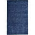 thumbnail image 1 of Celano Hand Woven Marled Wool Rug, Midnight Navy Blue, 2ft x 3ft Accent Rug, 1 of 7