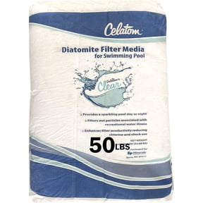 Celatom Diatomaceous Earth DE Pool Filter Aid Swimming Pool & Spa Filtration 50lb