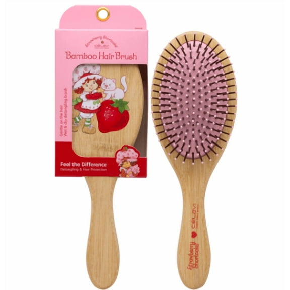 Celavi Strawberry Shortcake Bamboo Hair Brush