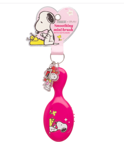 Celavi X Peanuts SNOOPY Smoothing Mini Brush W Keychain - Walmart.com