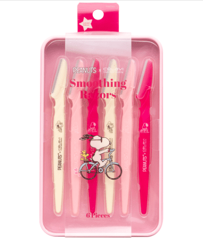 Celavi X Peanuts Smoothing Razors Set Limited Edition PINK - Walmart.com