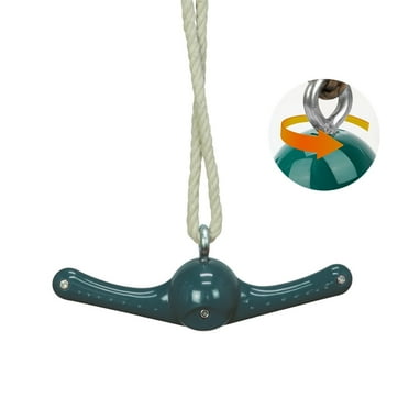 Celawork Ninja Swing Set - 360° Spinning Handles for Kids Age 4-12, Backyard Playground Toy