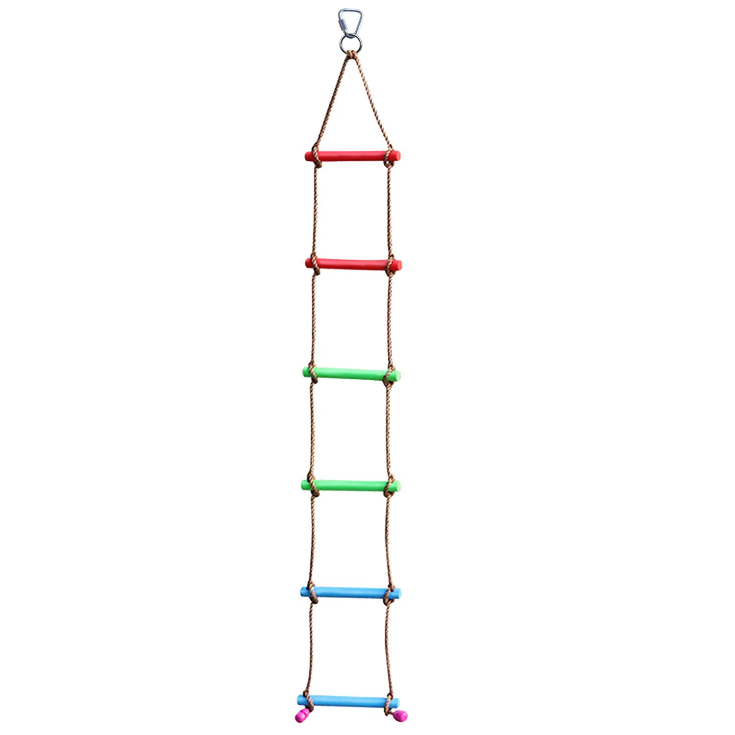 Celawork Rainbow Craft Climbing Rope Ladder Ninja Ladder for