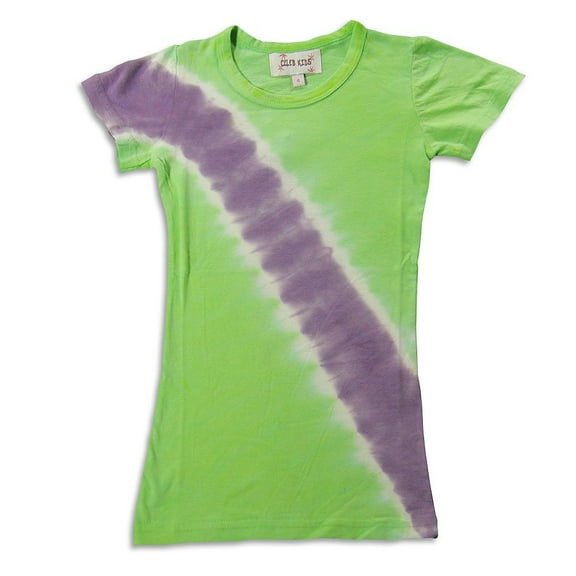 Celeb Kids - Little Girls Short Sleeve T-Shirt 23161-4 (lime)