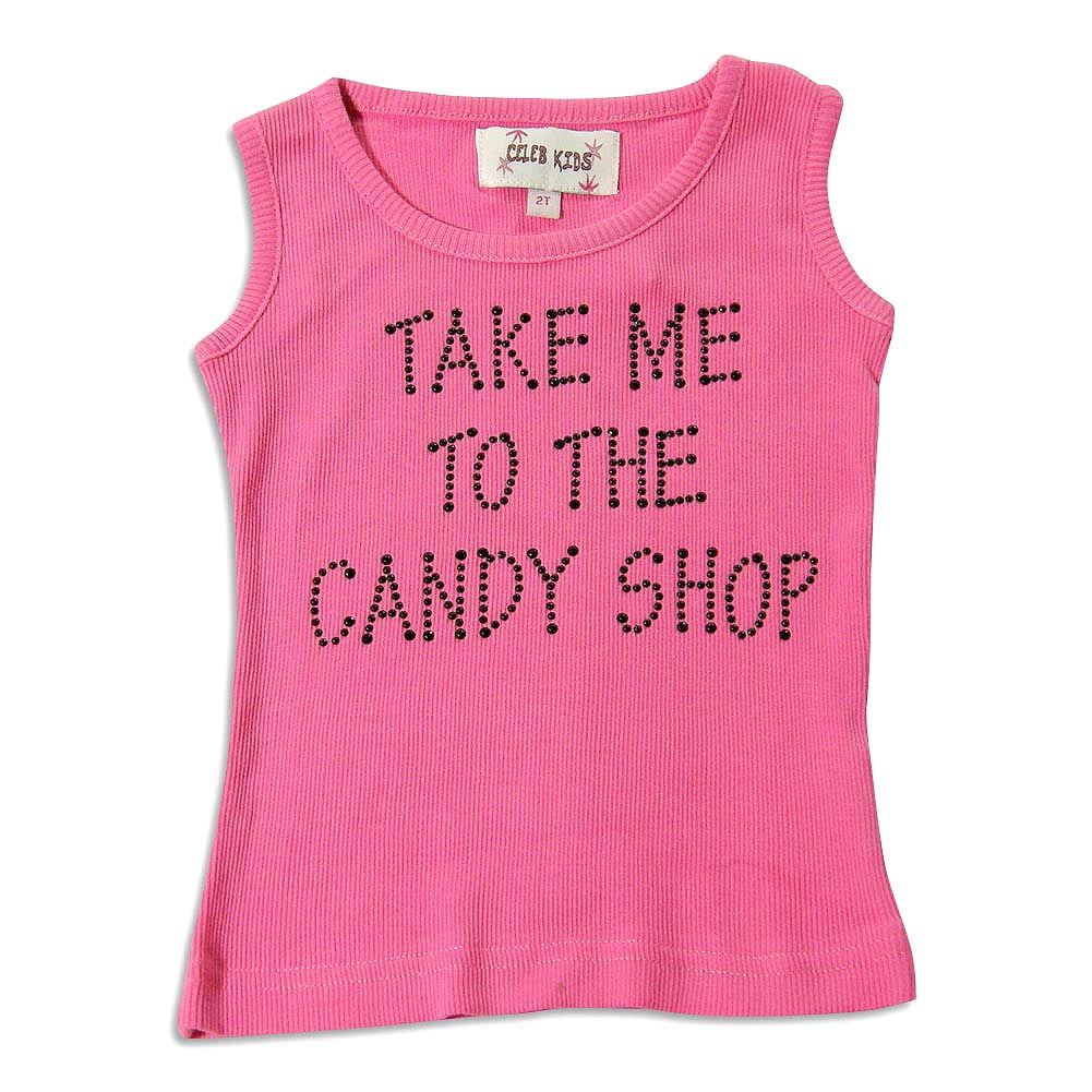 Celeb Kids Little Girls Tank Top 230992T (fuchsia)