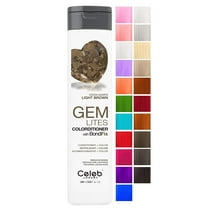 Celeb Luxury Gem Lites Colorditioner with Semi-Permanent BondFix, Vegan Hair Dye Cocoa Quartz, 8.25 fl. oz.