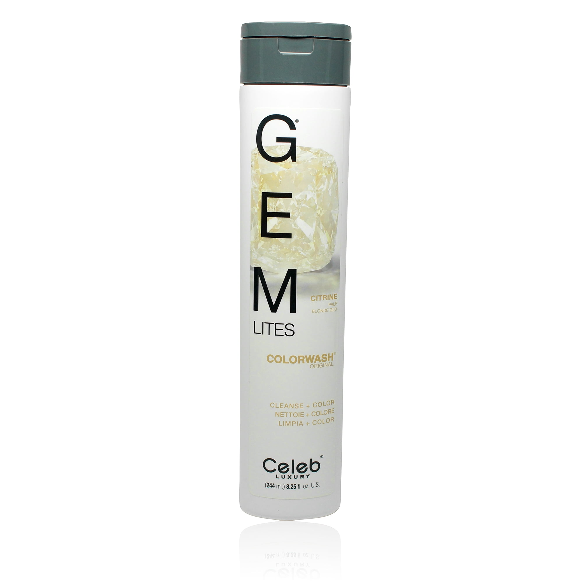 Celeb Luxury- Gemlites -Citrine Colorwash Shampoo 8.25 Oz - Walmart.com