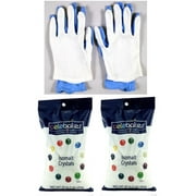 Celebakes Isomalt Crystals with Protective Gloves for Sugar Work (With Medium Gloves)