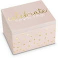thumbnail image 1 of Pavilion Gift Company - Celebrate - 2.25" x 2" x 1.5" MDF Keepsake Box, 1 of 6