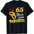 thumbnail image 1 of Celebrate 65 Years Of Marriage! 65th Wedding Anniversary T-Shirt, 1 of 4