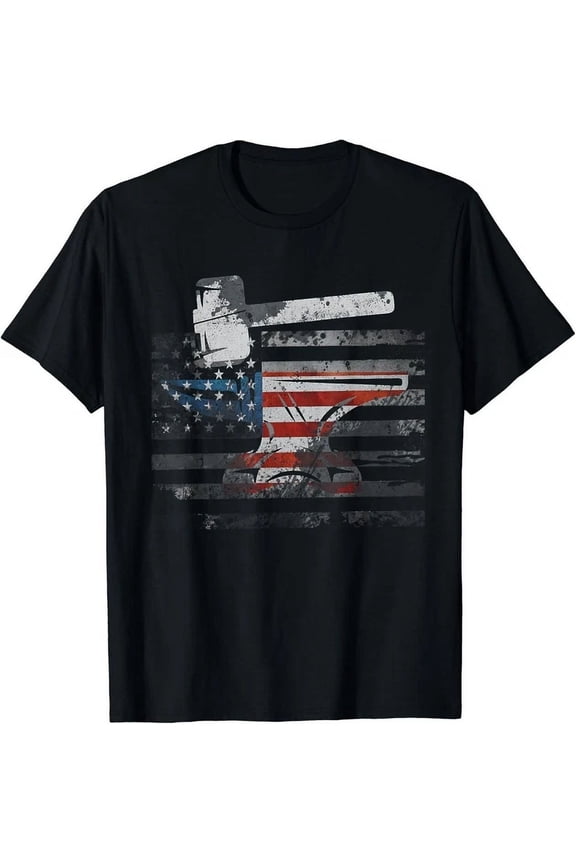Celebrate Anvil Independence Blacksmith Gift Unisex T-Shirt