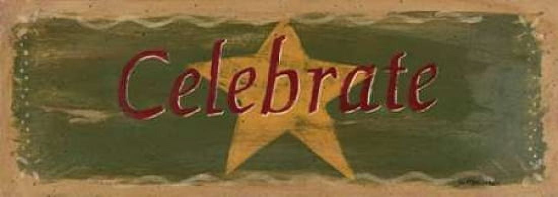 Celebrate Canvas Art - Jo Moulton (10 x 20)