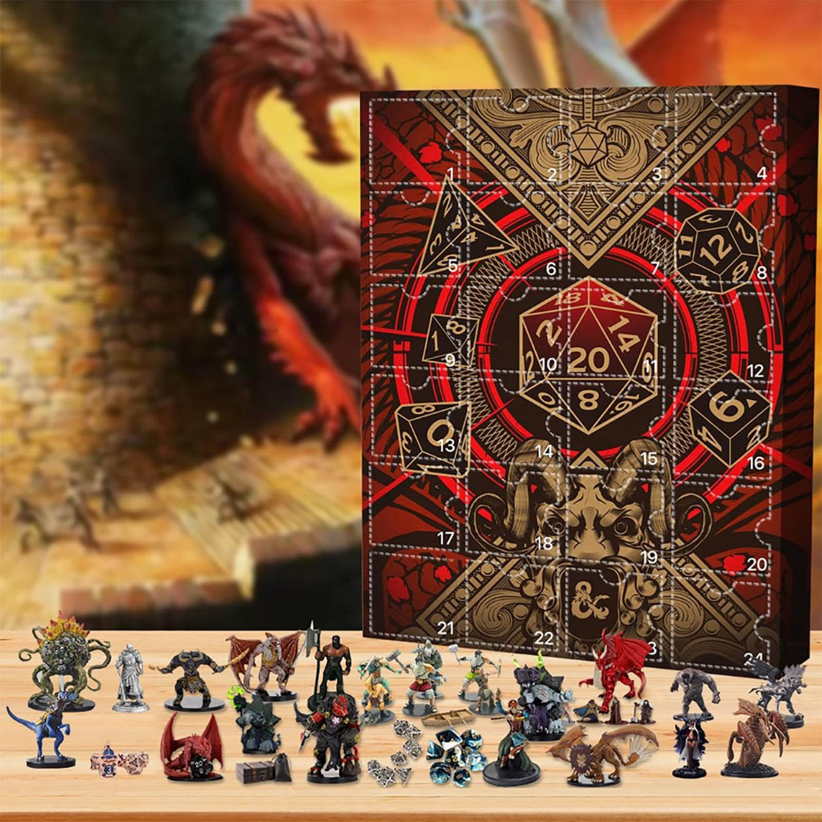 Celebrate Christmas with the 2024 Dungeons & Dragons Advent Calendar