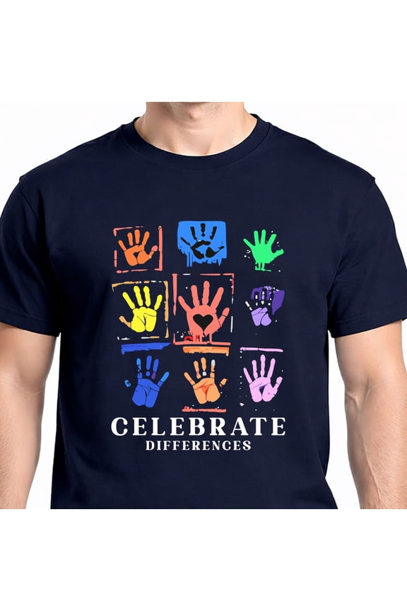 Celebrate Differences 2026 T-Shirt – Diversity Inclusion Unity Graphic Tee