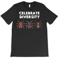 thumbnail image 1 of Celebrate Diversity Funny Tarantula Spider Lover Arachnid Graphic T-Shirt - Great Gift Idea G0913, Up to 5XL, 1 of 2