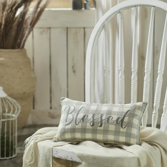 Celebrate Grace Blessed Pillow 7x13