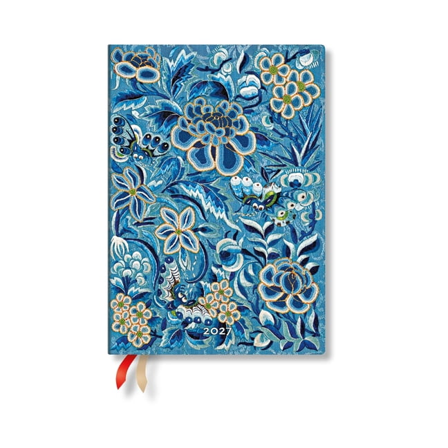 Celebrate Hanfu 2027 Blue Willow MIDI Vertical Softcover 12-Month Weekly Planner, 176pg, 100gsm by Paperblanks (Celebrate Hanfu), (Paperback)