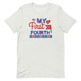 thumbnail image 1 of Celebrate Independence Day with Patriotic Style Shirt (Ash, S), 1 of 1