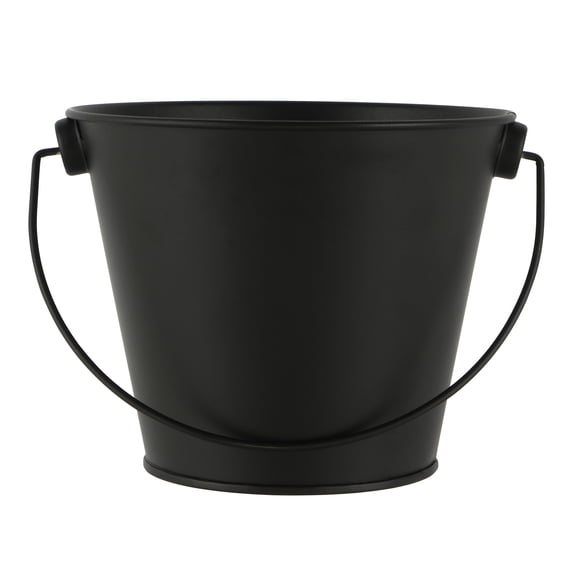 Celebrate It Chalkboard Round Metal Bucket, 4" , 12 Pack