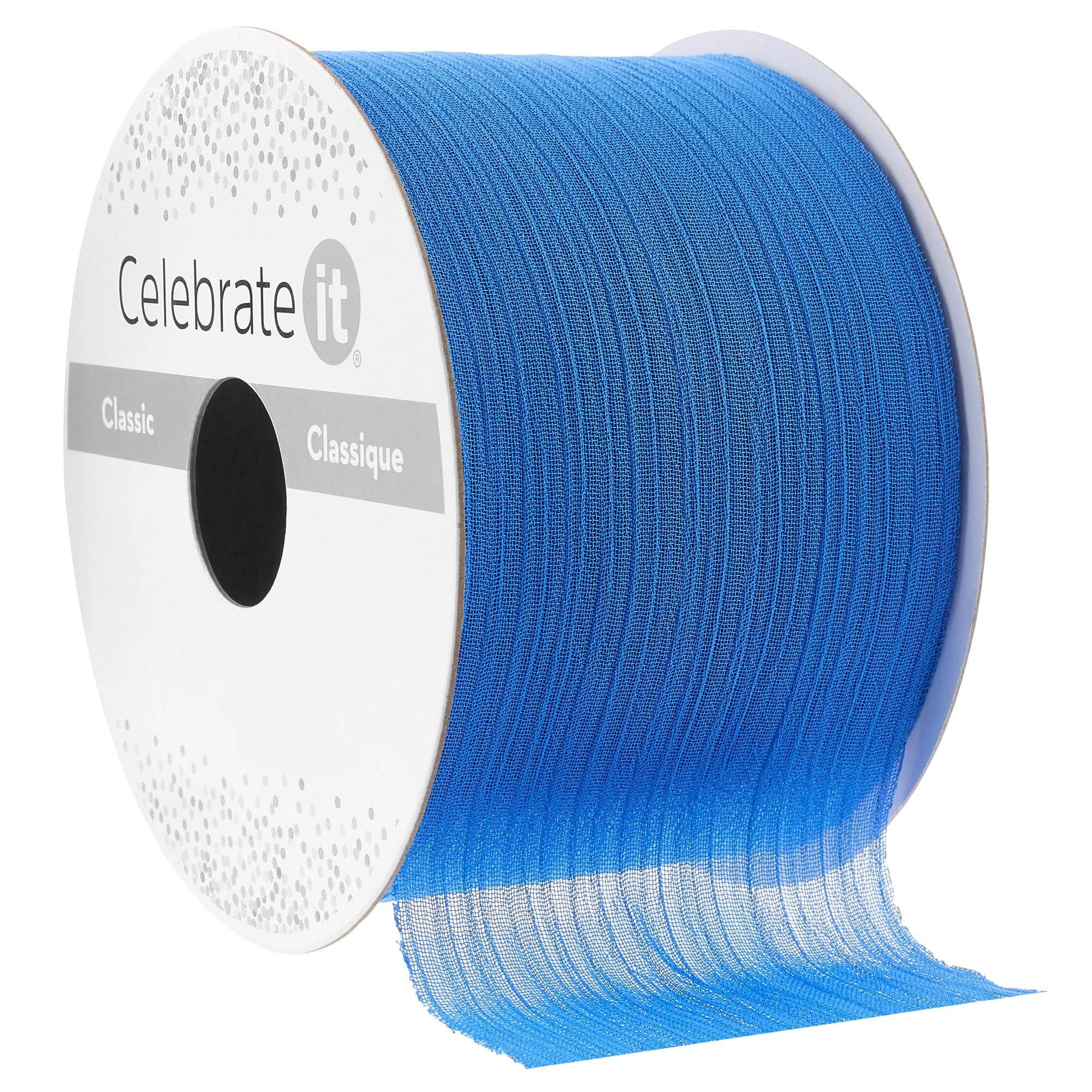 Celebrate It Classic Crinkle Chiffon Ribbon, 2" x 3yd. , 12 Pack