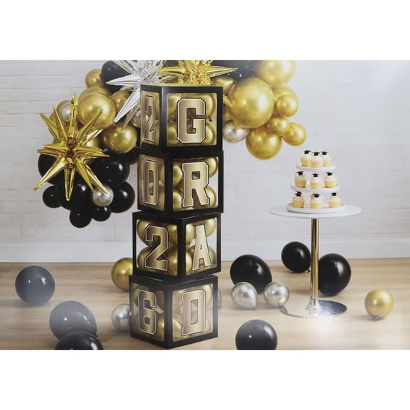 Celebrate It Graduation Balloon Decor Boxes