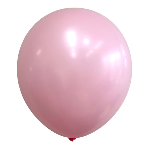 Celebrate It Large Latex Balloon - Solid Color Party Balloons for Bouquets & Event Decor, Petal Pink, 18", 24 Packs (120 Total)