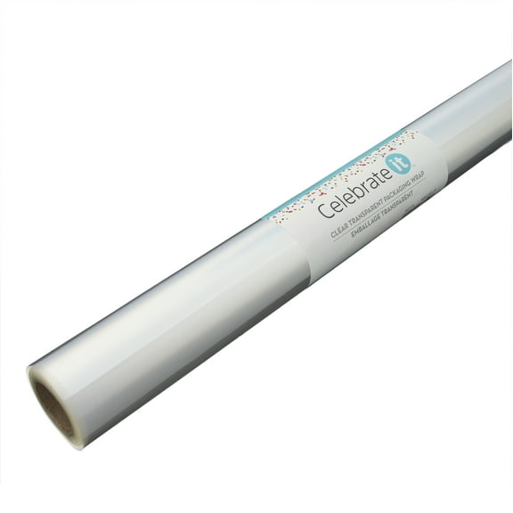 Celebrate It Transparent Packaging Wrap - Clear