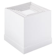 Celebrate It White Square Gift Boxes, 12 Pieces