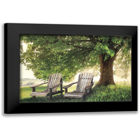 Celebrate Life Gallery 14x11 Black Modern Framed Museum Art Print Titled - Made In The Shade